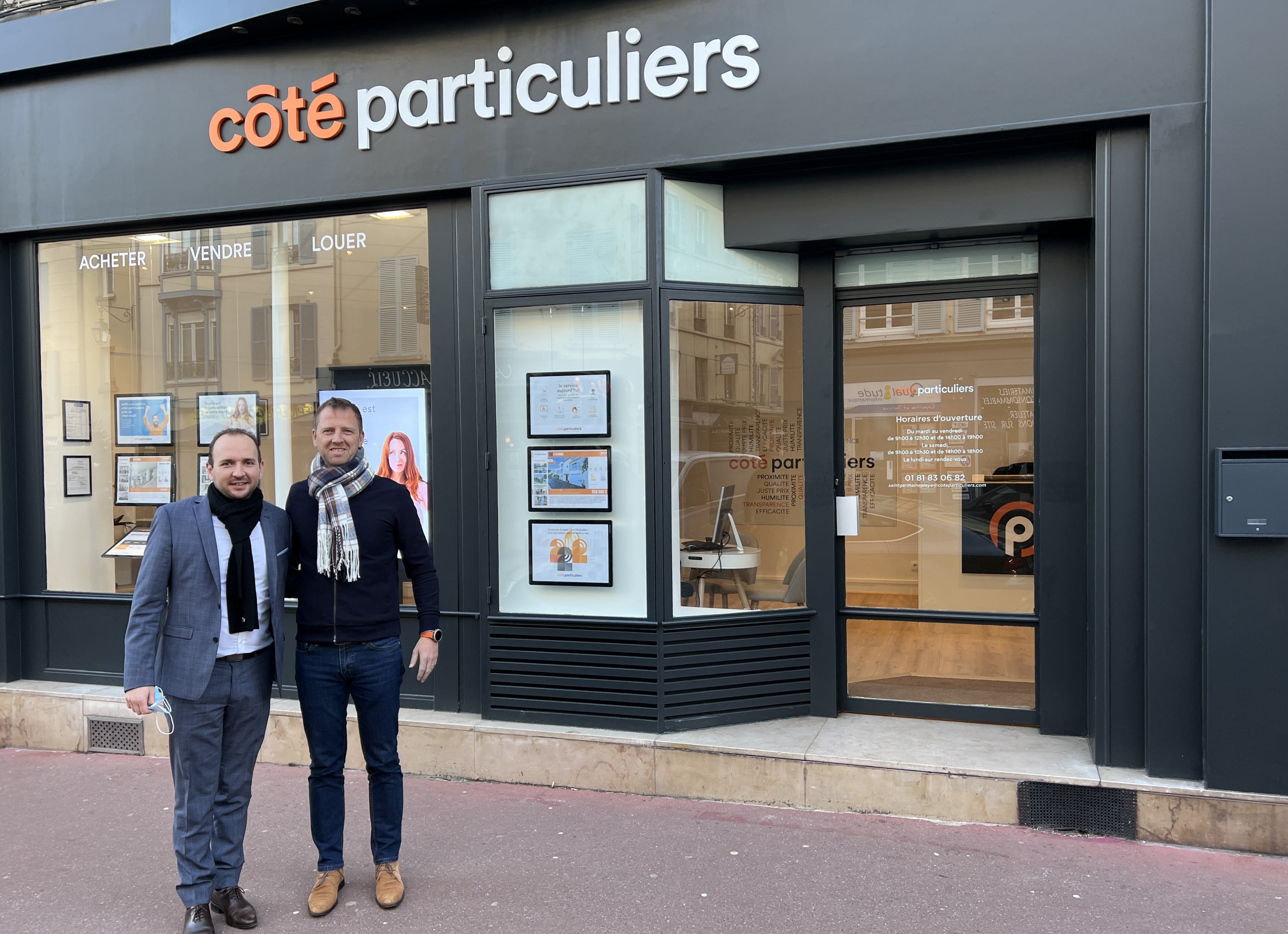 Actualité Côté Particuliers : Nouvelle agence à Saint-Germain-en-Laye (78) !